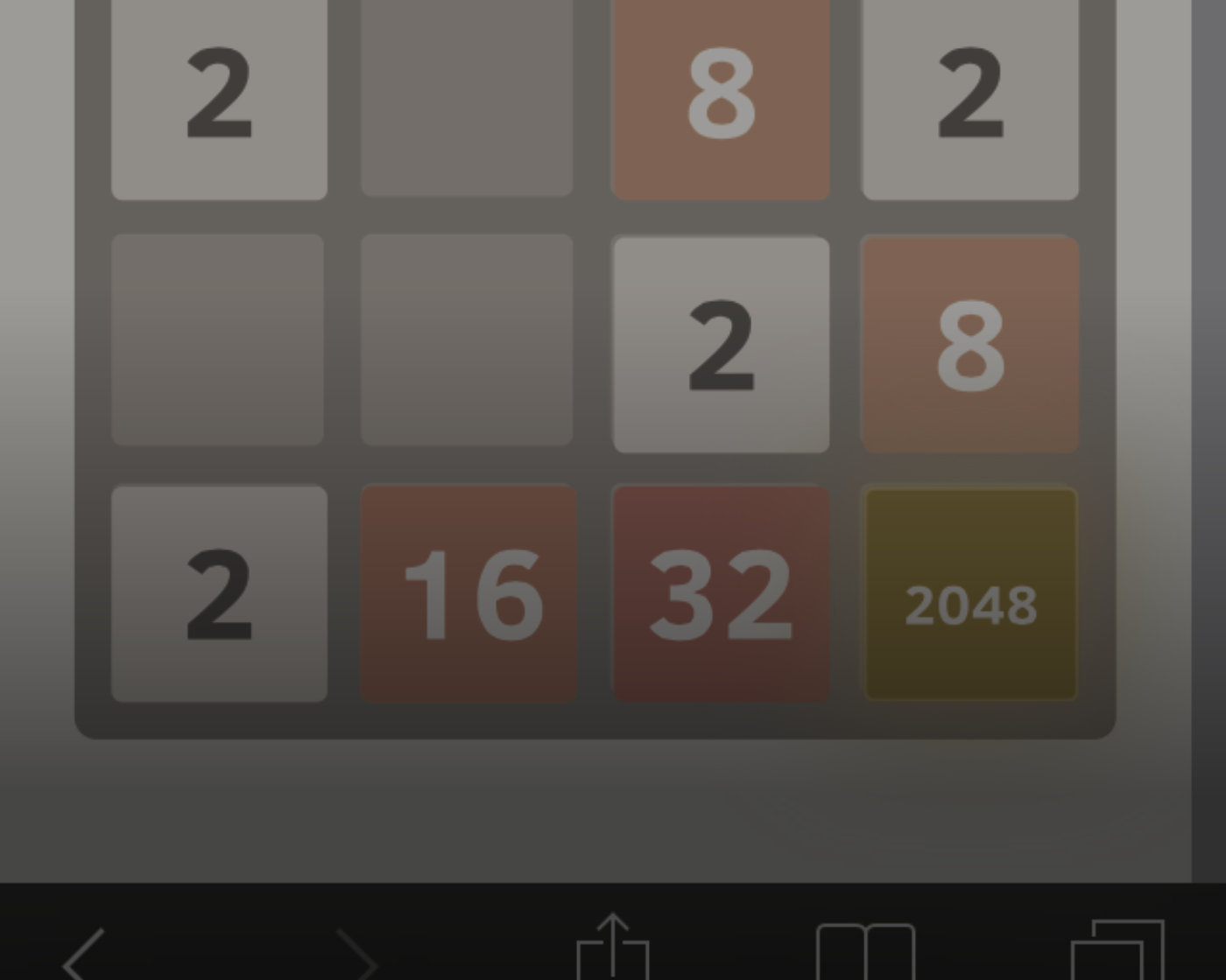 Why 2048 is addicting