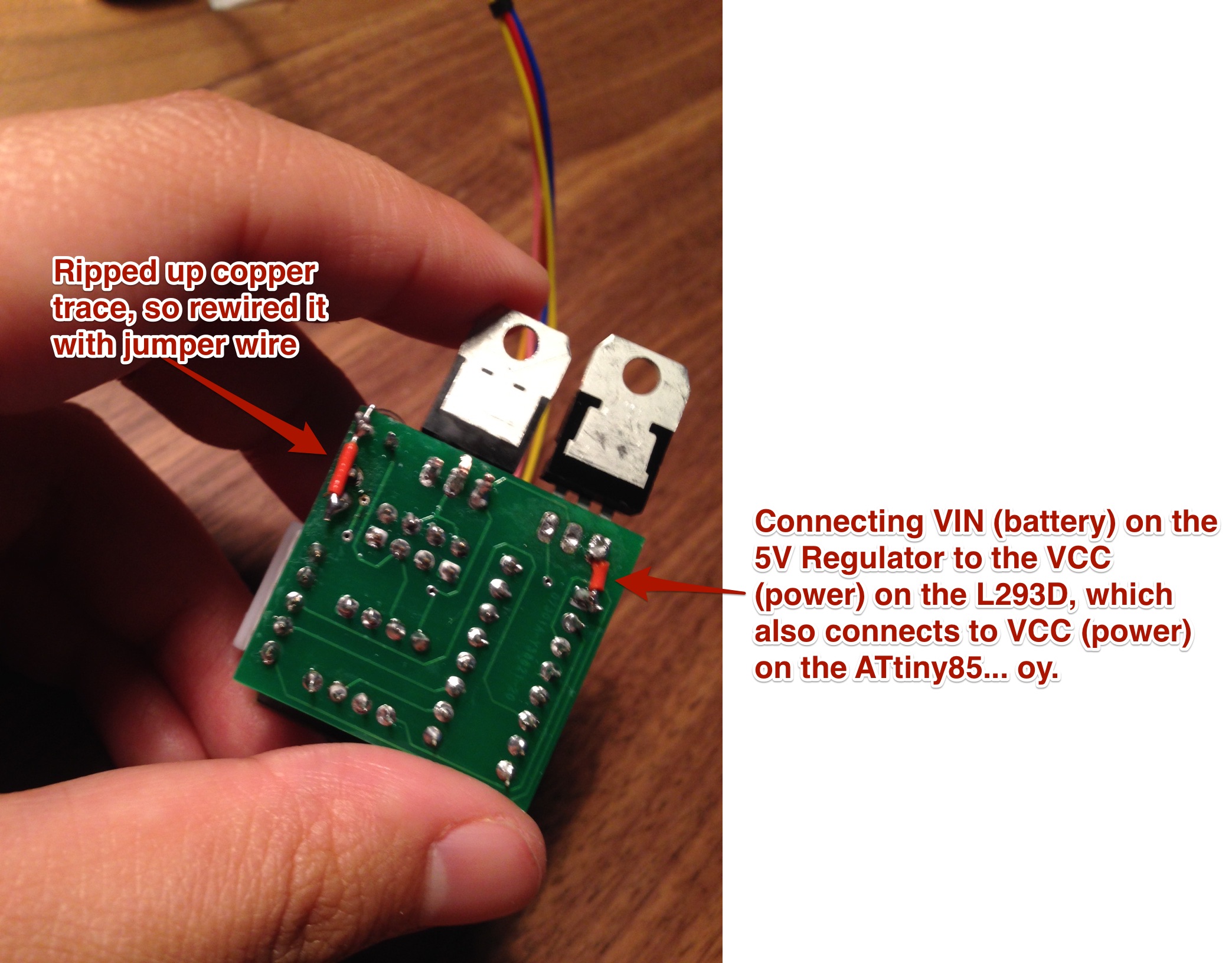 PCBs Misbehaving