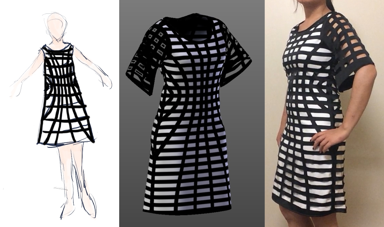 Laser cut outlet dress designs