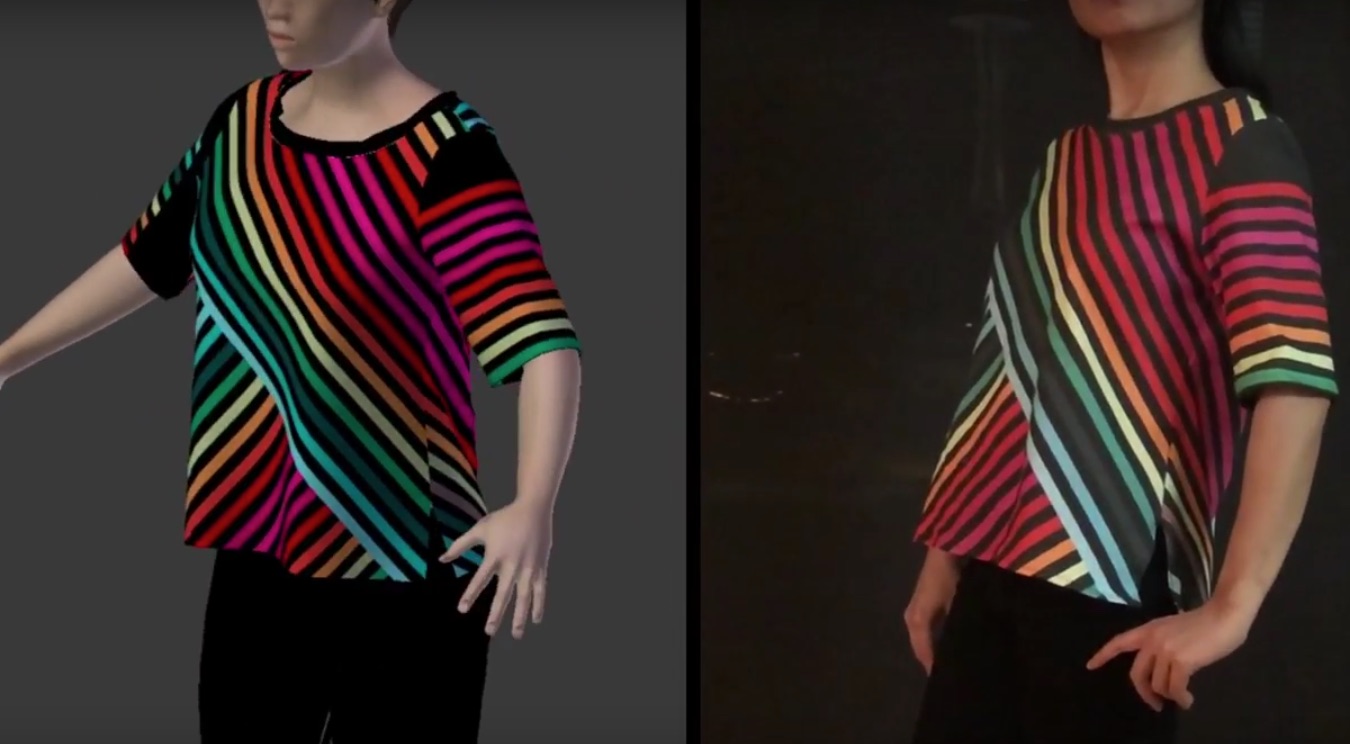 Custom T-Shirt, using 3D Modeling and Fabric Printing